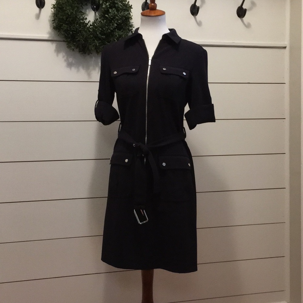 Michael Kors Navy military dress